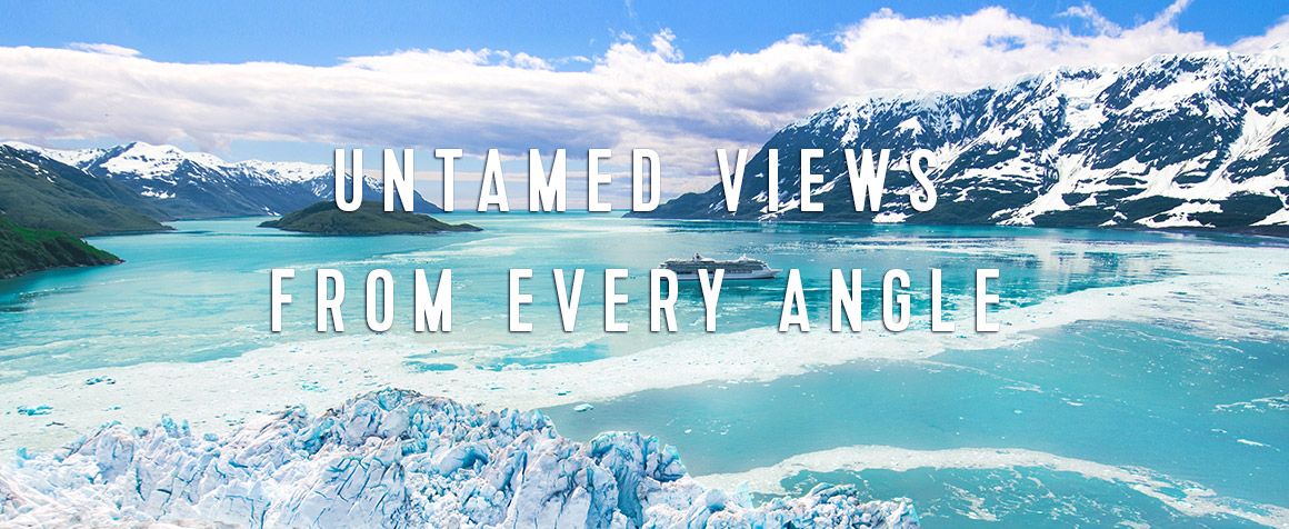 UNTAMED VIEWS FROM EVERY ANGLE